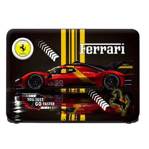 Universal Laptop Skin - Ferrari Speed Machine Red