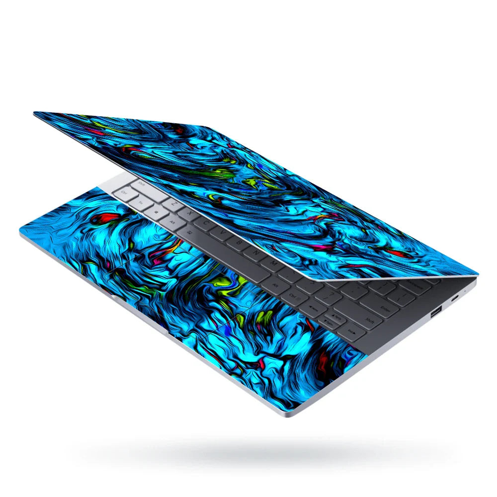 Universal Laptop Skin - Blue Design