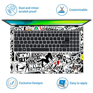 Universal Laptop Skin - JDM Sticker Bomb Style