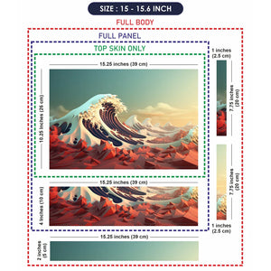 Universal Laptop Skin - Great Wave Off