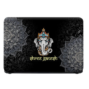 Universal Laptop Skin - Golden Ganesha Art