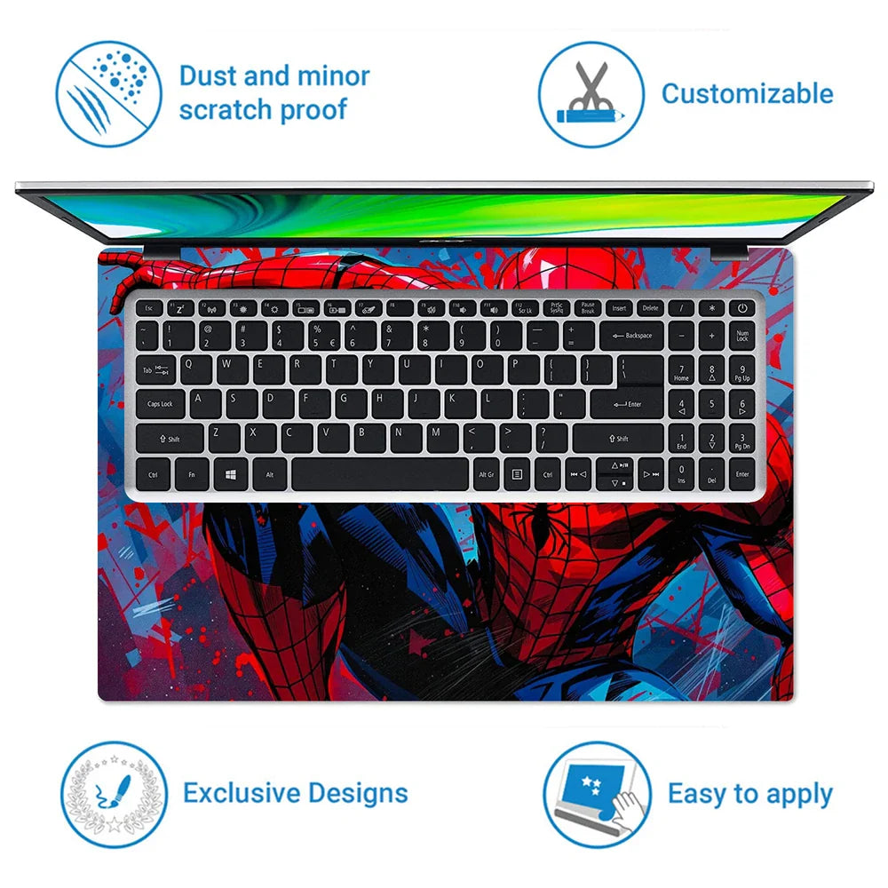 Universal Laptop Skin - Spider-Man Comic