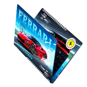 Universal Laptop Skin - Scuderia Ferrari Cyan Drift