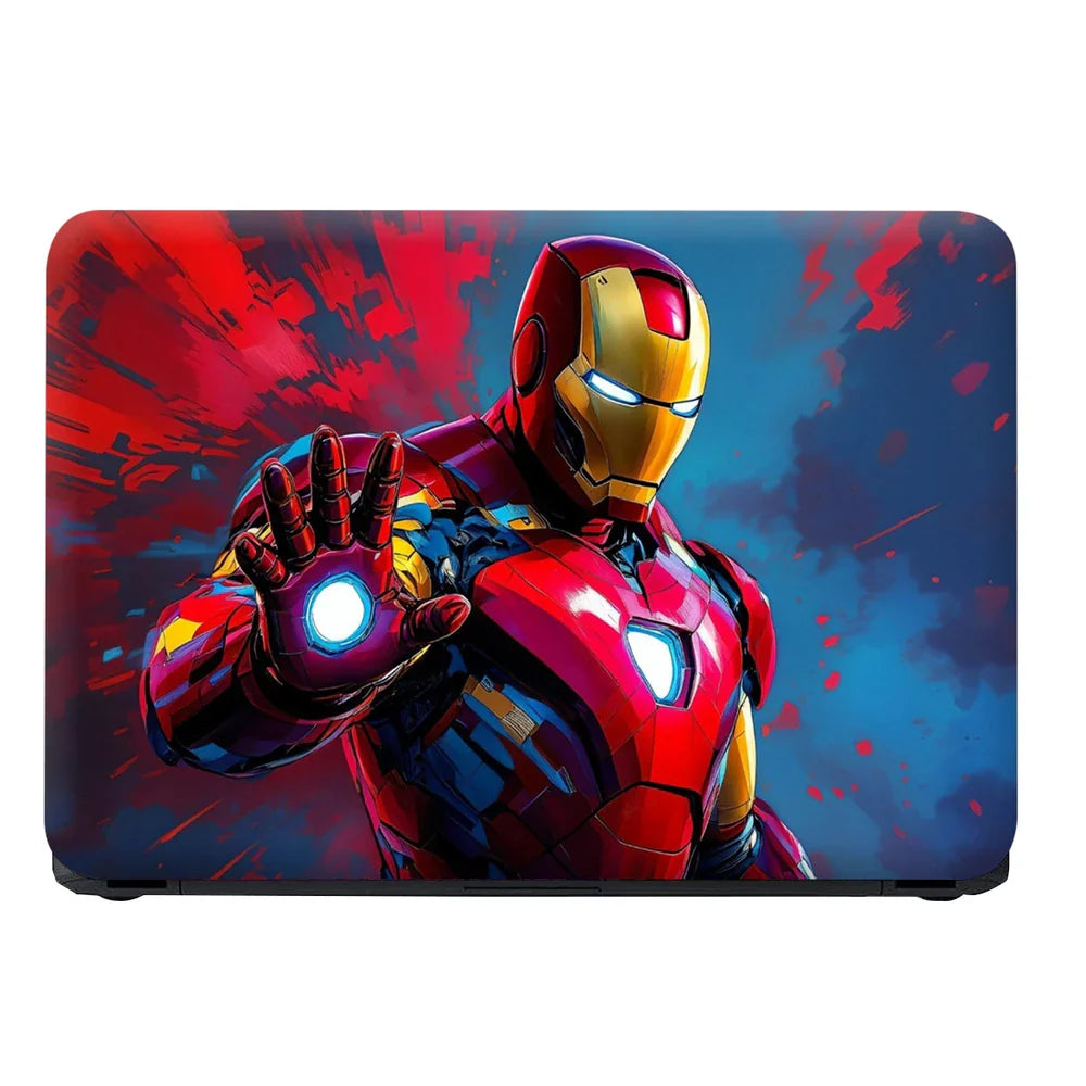 Universal Laptop Skin - Spider-Man Suit Red Blue Back