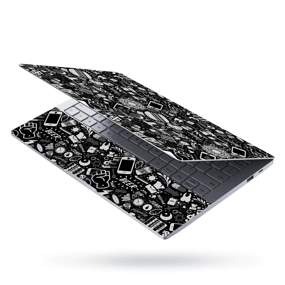 Universal Laptop Skin - Fast Food Soda Sticker Bomb