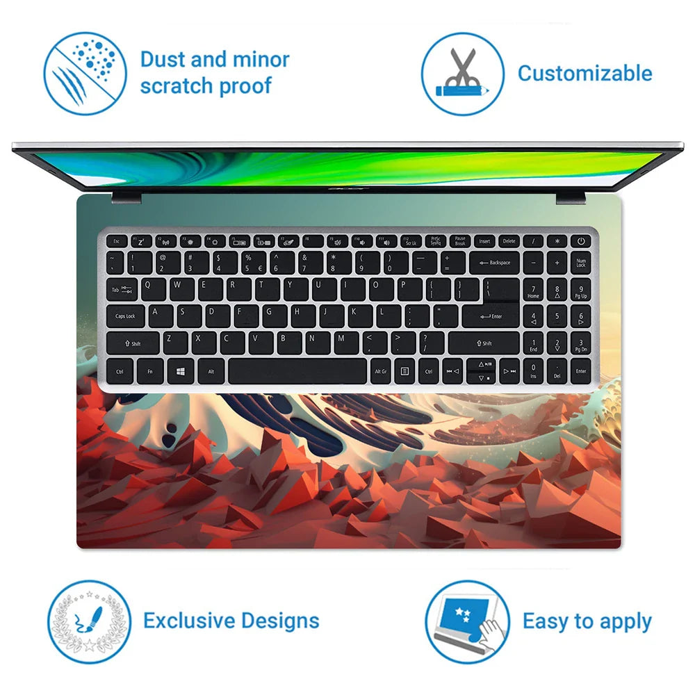 Universal Laptop Skin - Great Wave Off