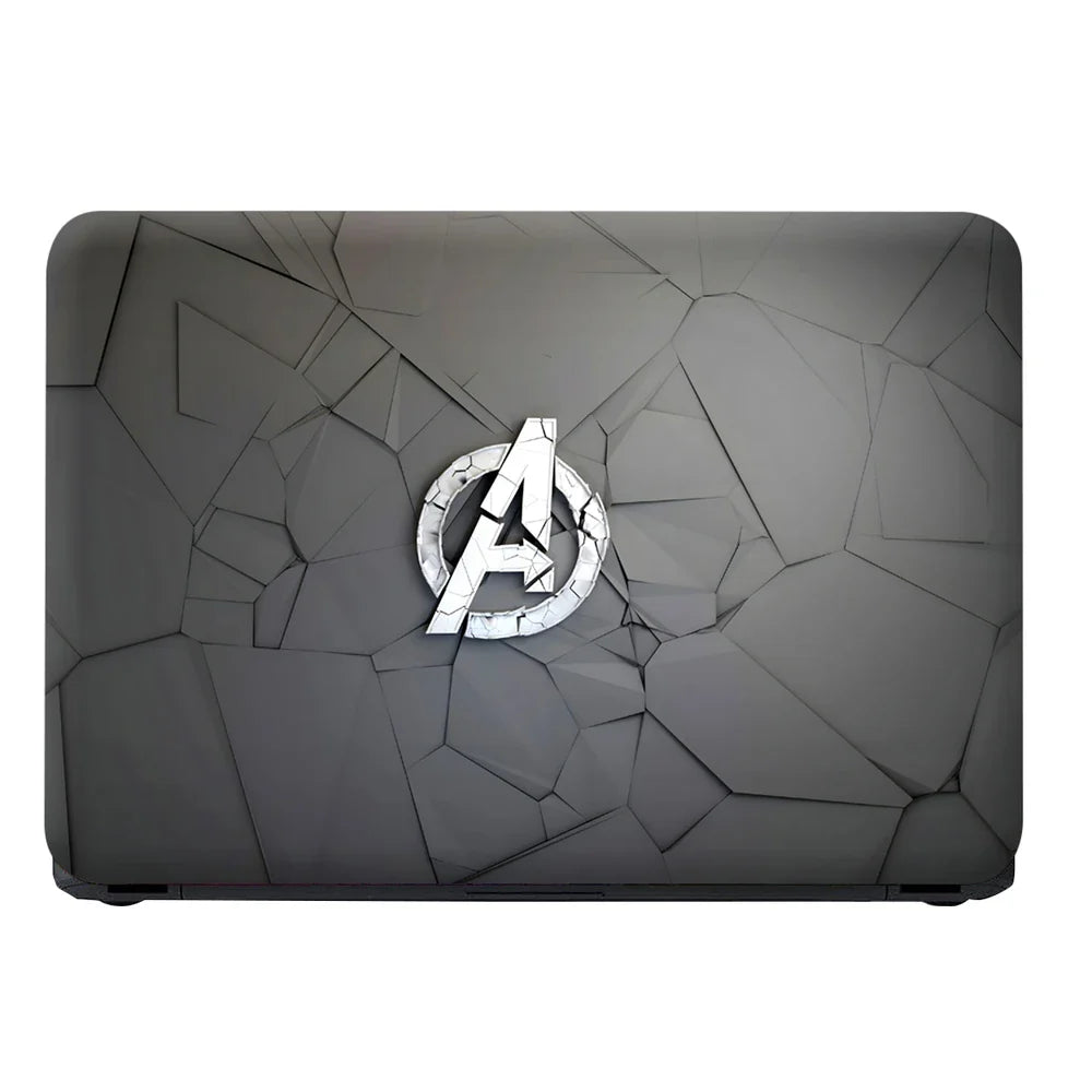 Universal Laptop Skin - Avengers on Grey Stone