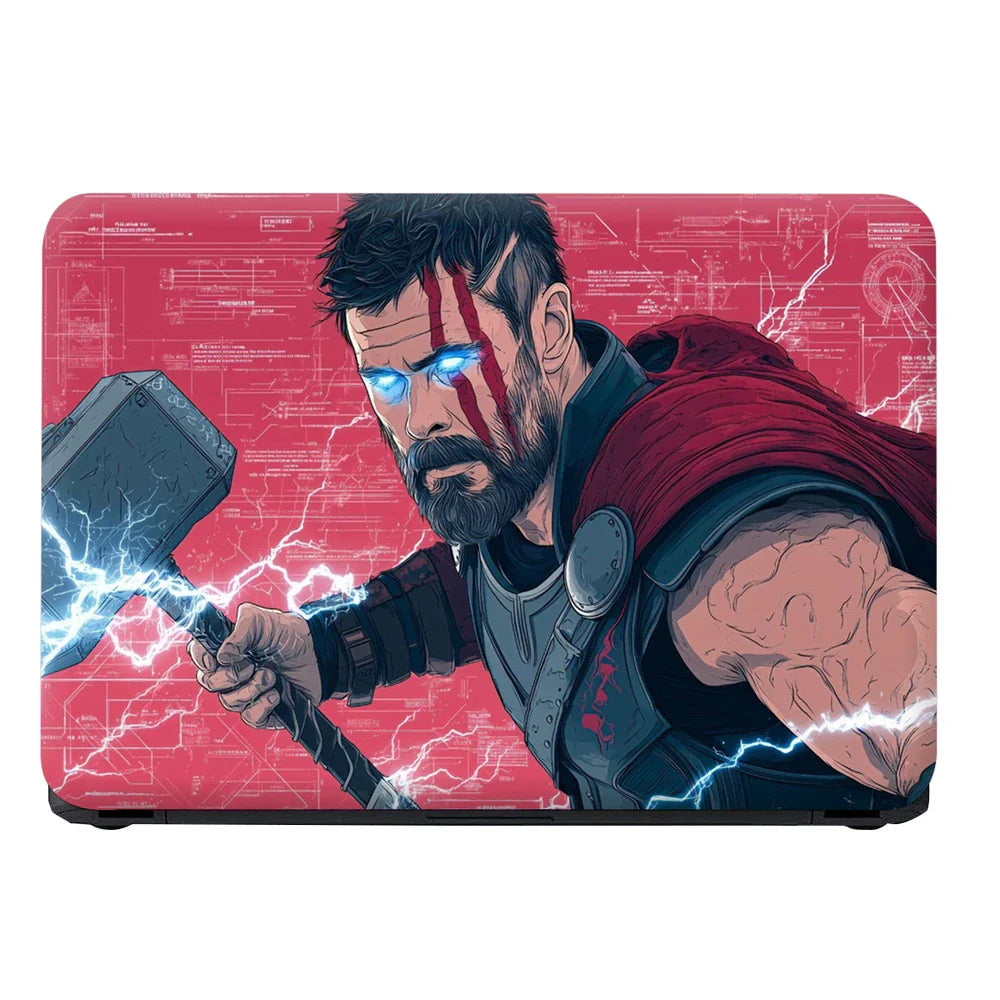 Universal Laptop Skin - Thor and Mjolnir