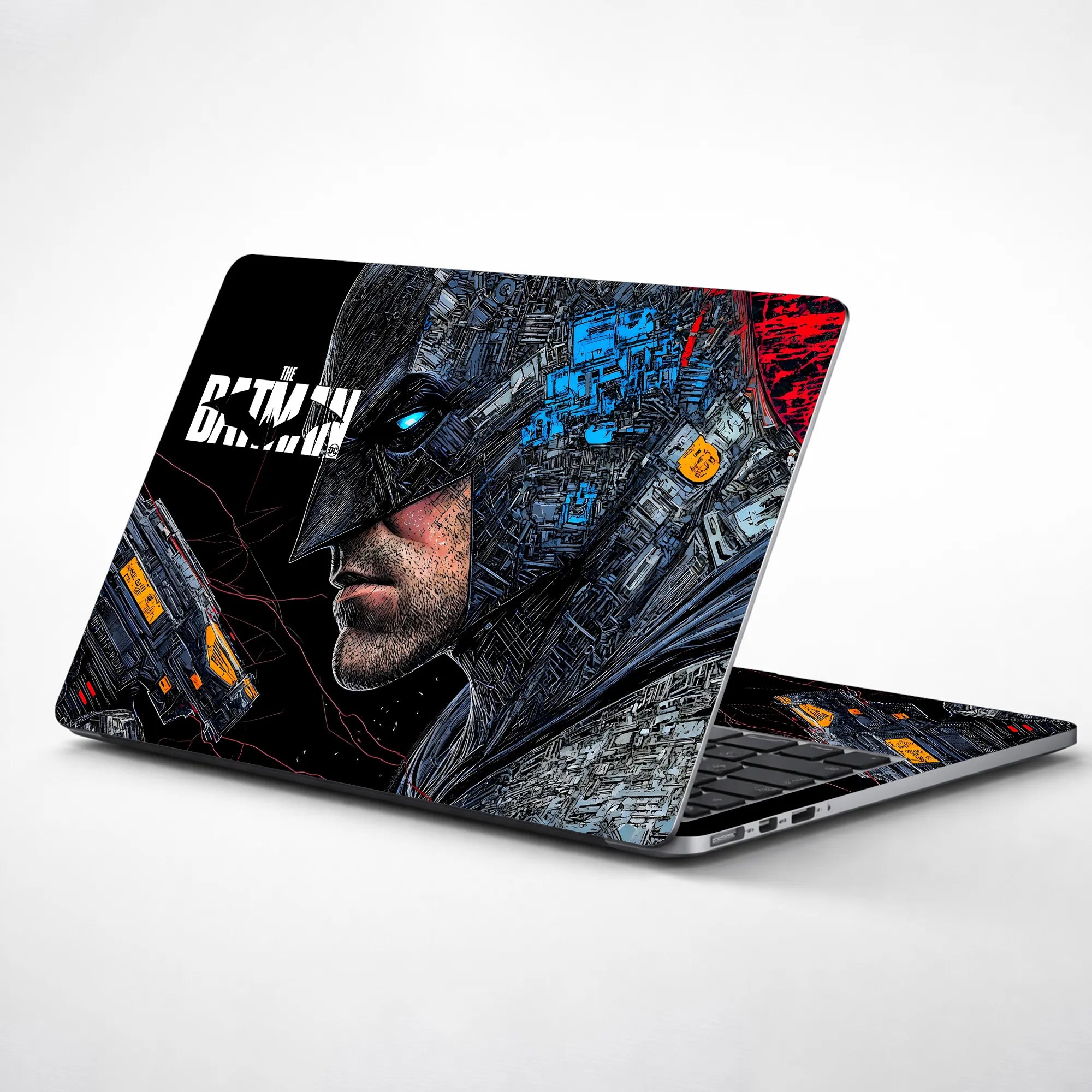 Laptop Skin - Futuristic Comic Batman Dark Mood