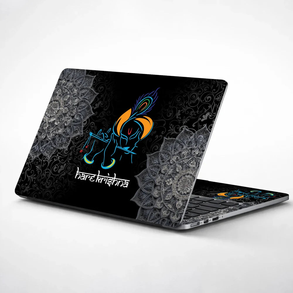 Universal Laptop Skin - Hare Krishna Divine Art