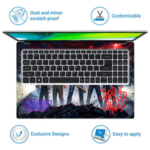 Universal Laptop Skin - Stranger Things Red Storm