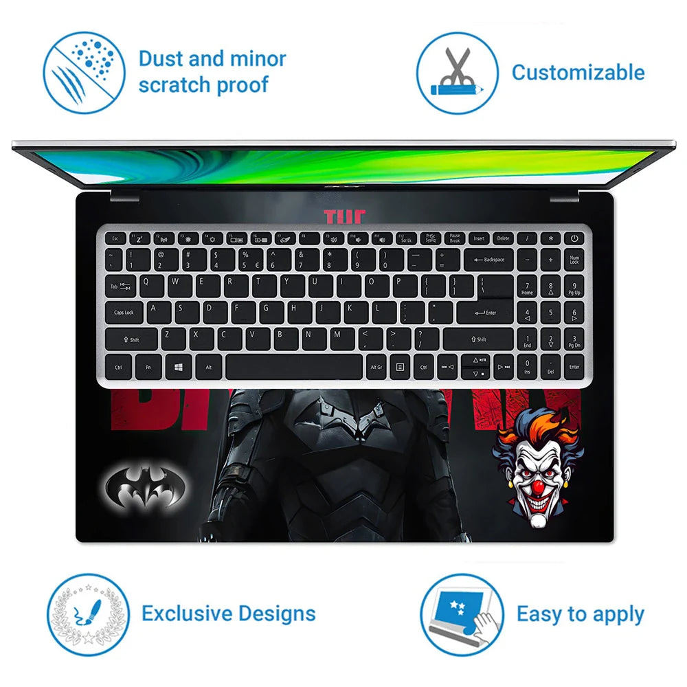 Universal Laptop Skin - Batman Joker