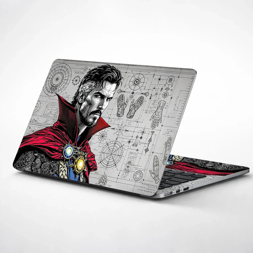 Universal Laptop Skin - Doctor Strange Sketch