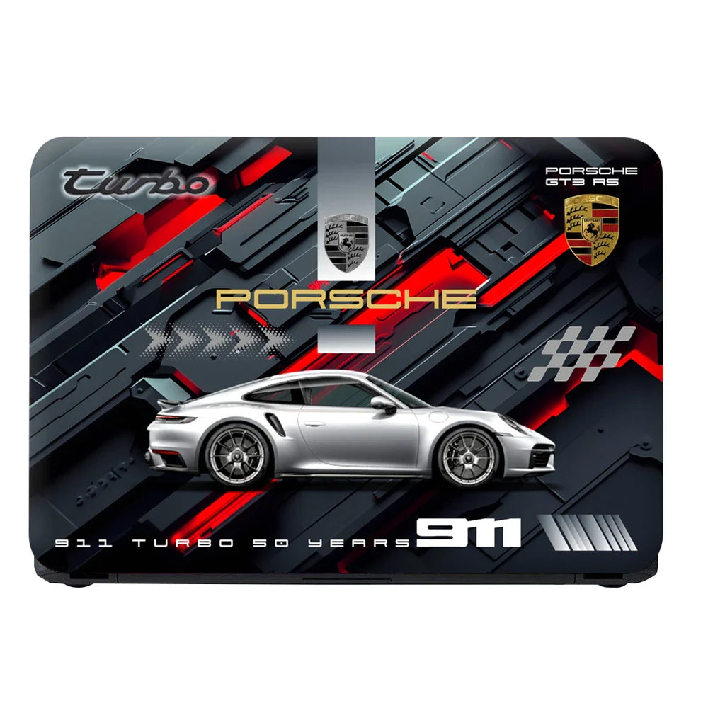Universal Laptop Skin - Porsche 911 GT3 Turbo 50 Years