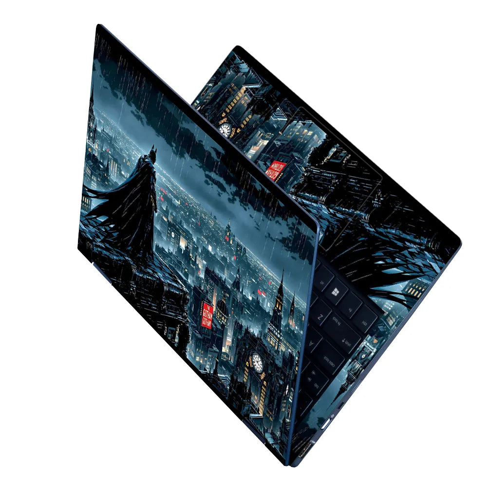 Laptop Skin - Moody Comic Batman Gotham City Night