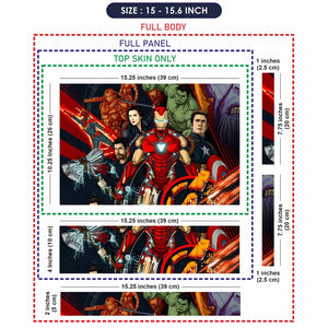 Universal Laptop Skin - Iron Man & Avengers Art