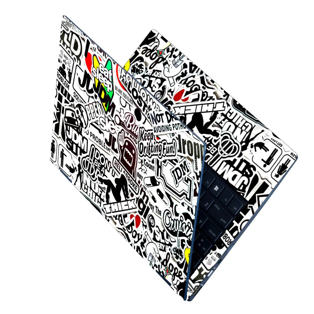 Universal Laptop Skin - JDM Sticker Bomb Style