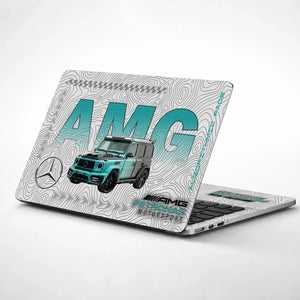 Universal Laptop Skin - Mercedes AMG G63 Teal