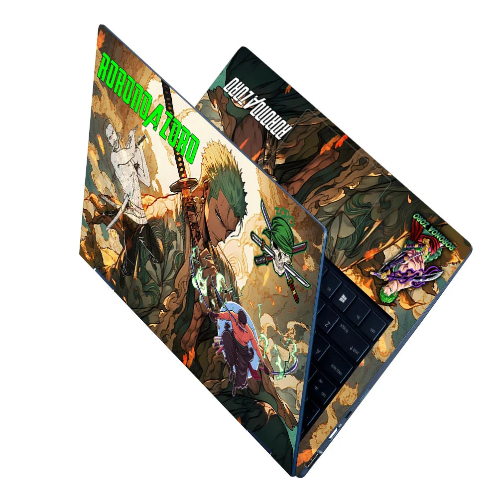 Universal Laptop Skin - Roronoa Zoro Samurai Epic Art