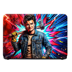 Laptop Skin - Vibrant Pop Art Heroic Portrait Explosion