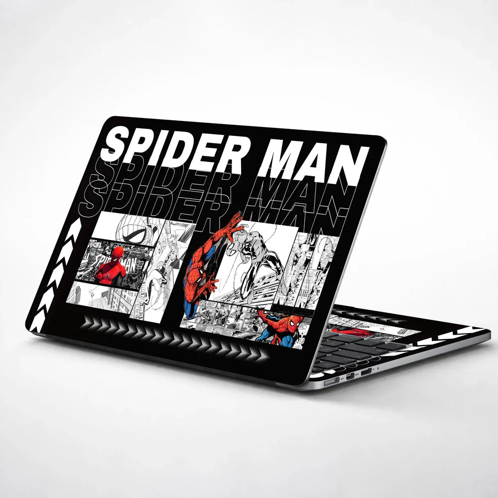 Universal Laptop Skin - Spider-Man Pop Art Comic Print