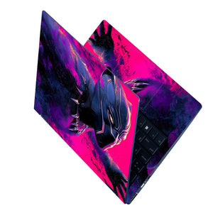 Universal Laptop Skin - Leaping Black Panther
