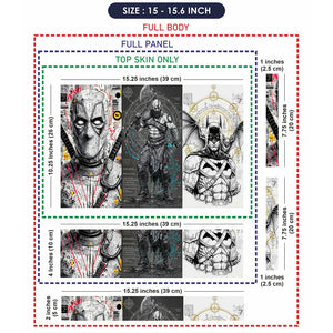 Universal Laptop Skin - Deadpool Wolverine Art