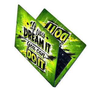 Dream It Do It Splash Laptop Skin - View 2