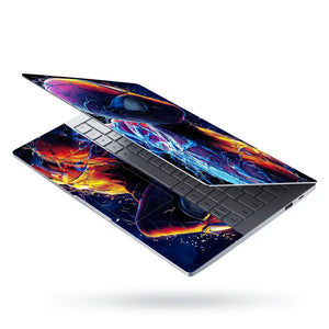 Dynamic Superhero Spider-man Action Scene Laptop Skin - View 3