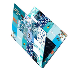 Everything Will Be Ok Collage Laptop Skin - View 2