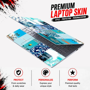 Everything Will Be Ok Collage Laptop Skin - View 3