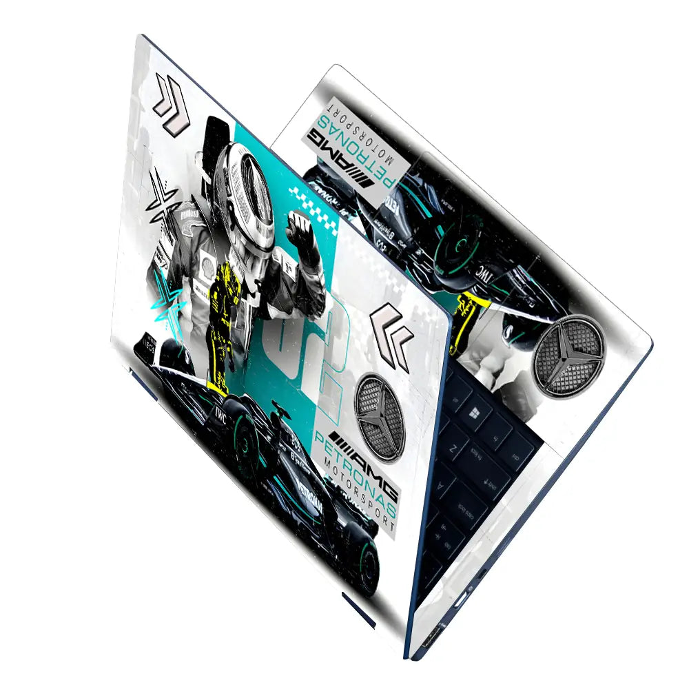 F1 AMG Race Car Laptop Skin - View 2