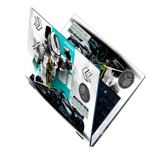 F1 AMG Race Car Laptop Skin - View 2