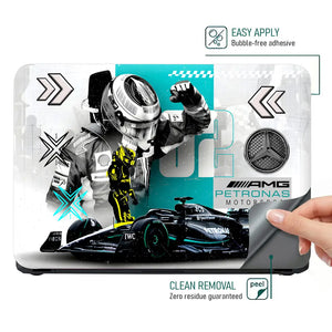 F1 AMG Race Car Laptop Skin - View 4