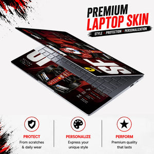 F1 Ferrari SF25 Top View Laptop Skin - View 3