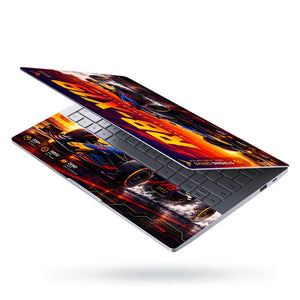 F1 RBX19 Racing Prototype Sunset Laptop Skin - View 3