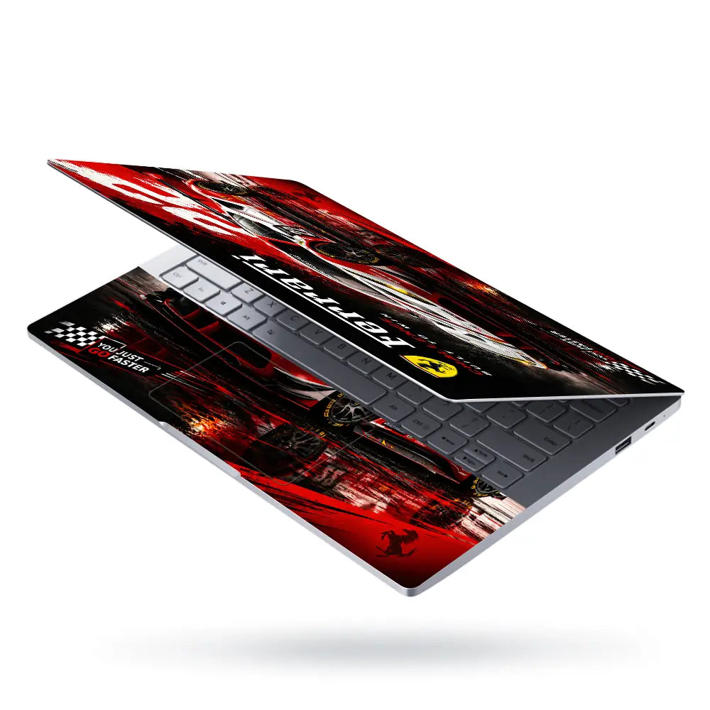 Ferrari 488 Challenge Built To Laptop Skin - View 3