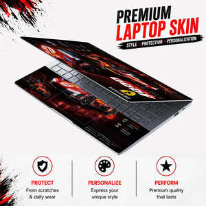 Ferrari 499P Le Mans Racer Laptop Skin - View 3