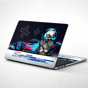 Ford GT Kakashi Anime Racing Laptop Skin - View 1