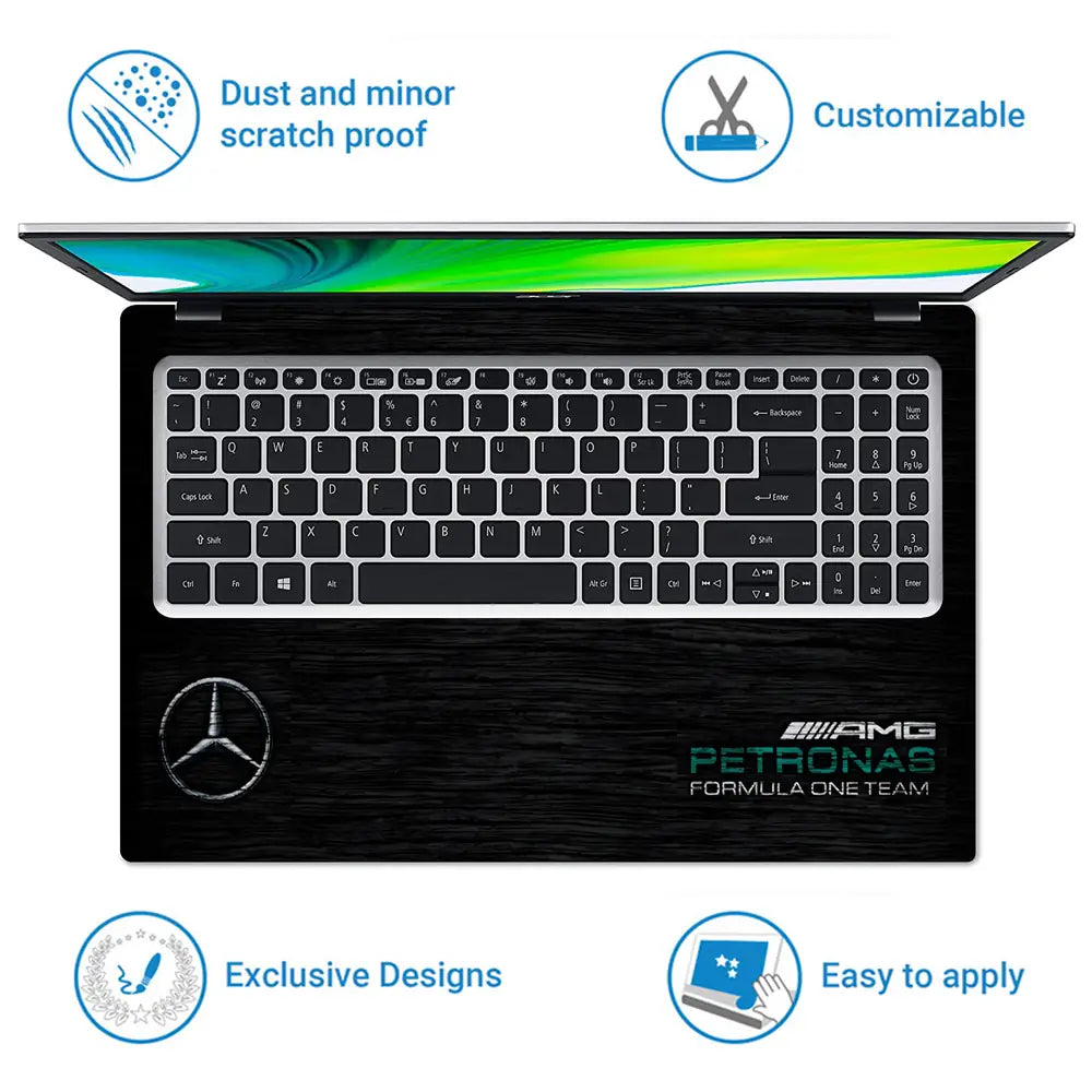 Formula One FO1 Laptop Skin - View 5