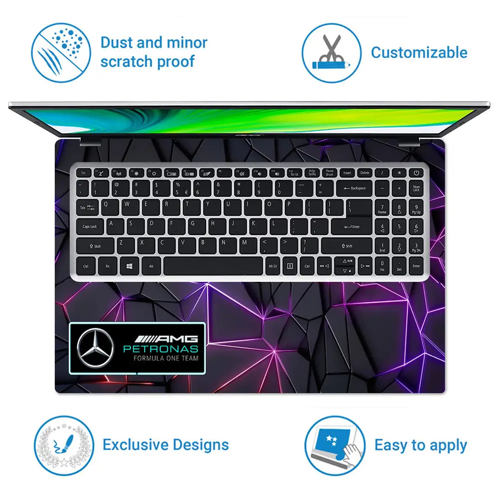 Formula One FO12 Laptop Skin - View 5