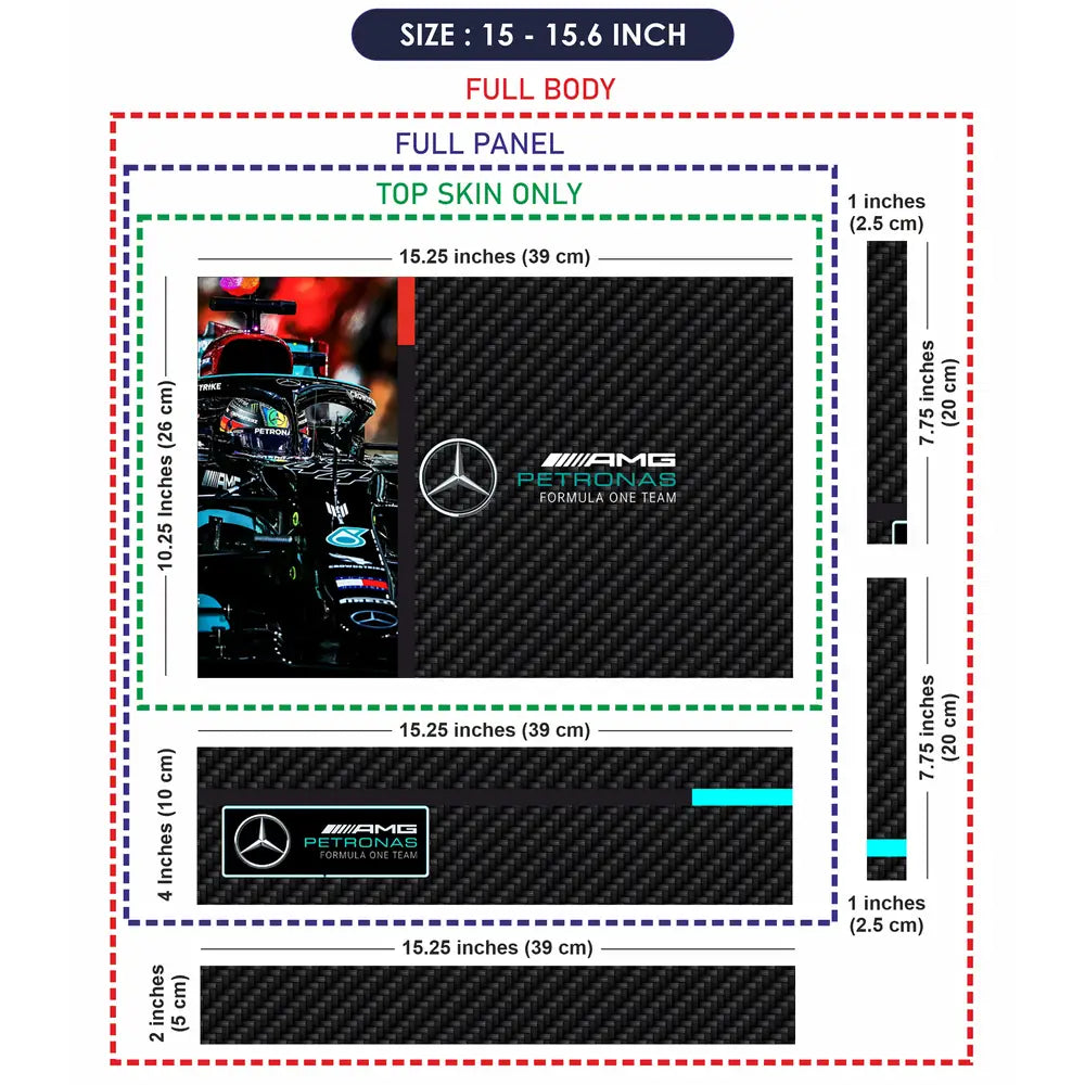 Formula One FO13 Laptop Skin - View 8