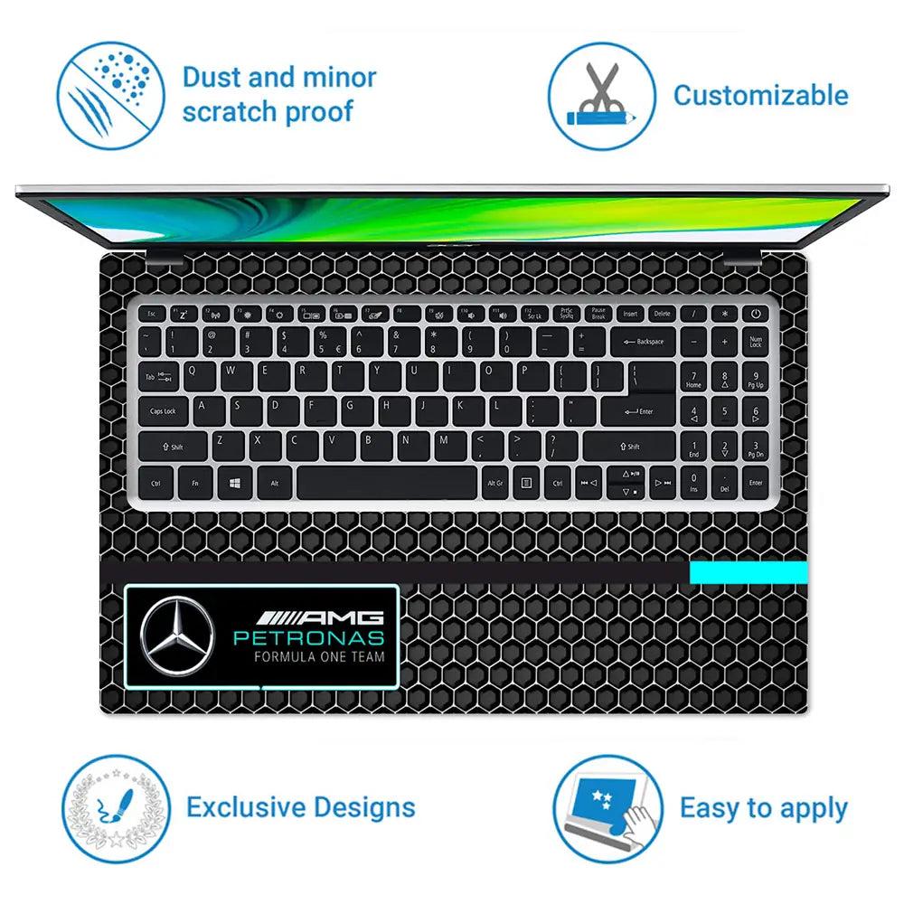 Formula One FO15 Laptop Skin - View 5