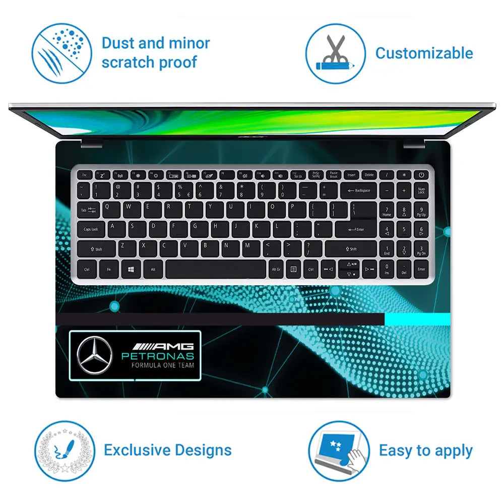 Formula One FO17 Laptop Skin - View 5