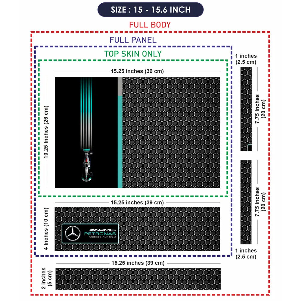 Formula One FO18 Laptop Skin - View 8