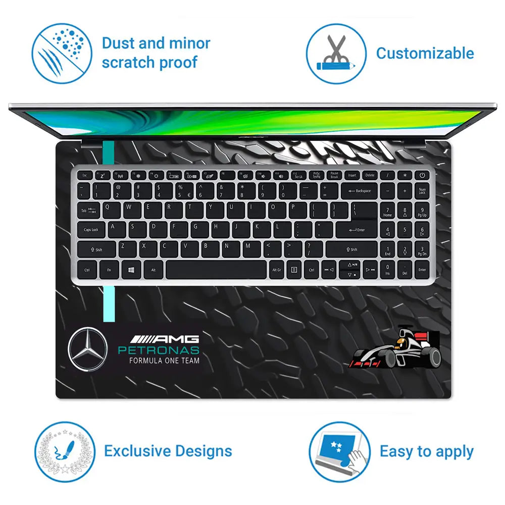 Formula One FO2 Laptop Skin - View 5