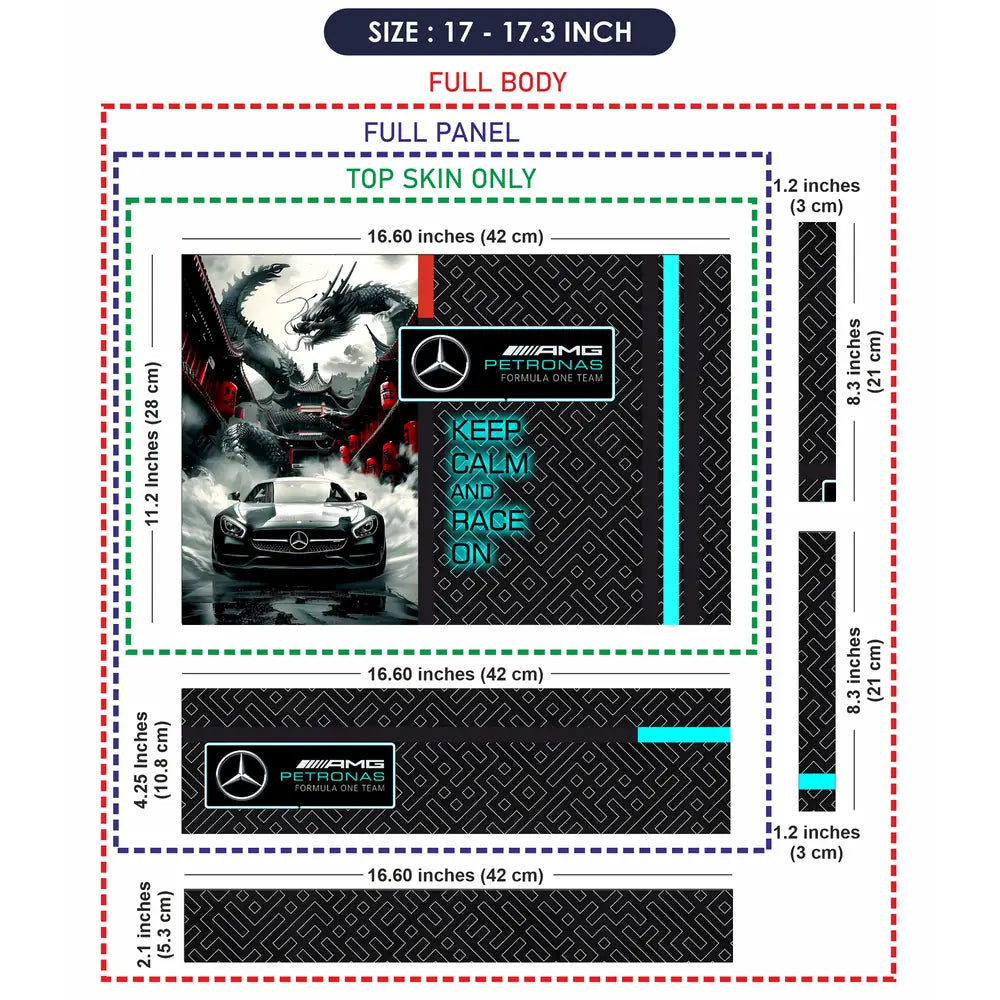 Formula One FO21 Laptop Skin - View 9