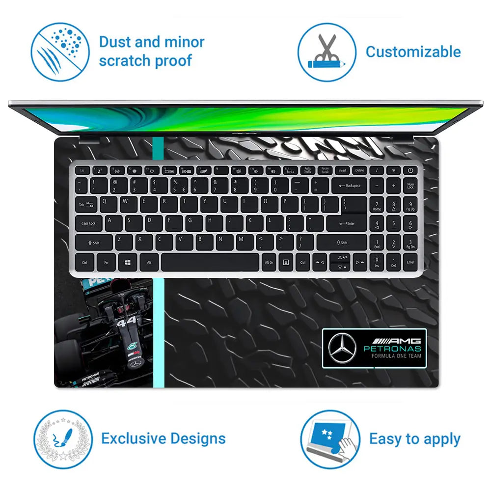 Formula One FO3 Laptop Skin - View 5