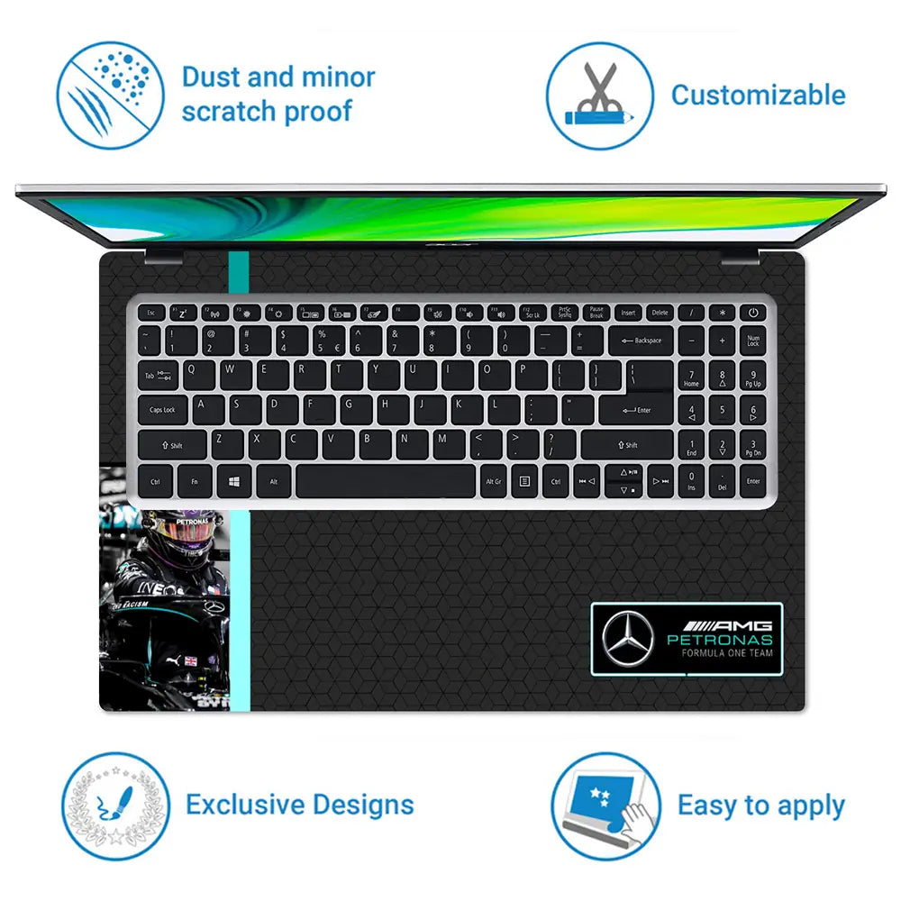 Formula One FO5 Laptop Skin - View 5