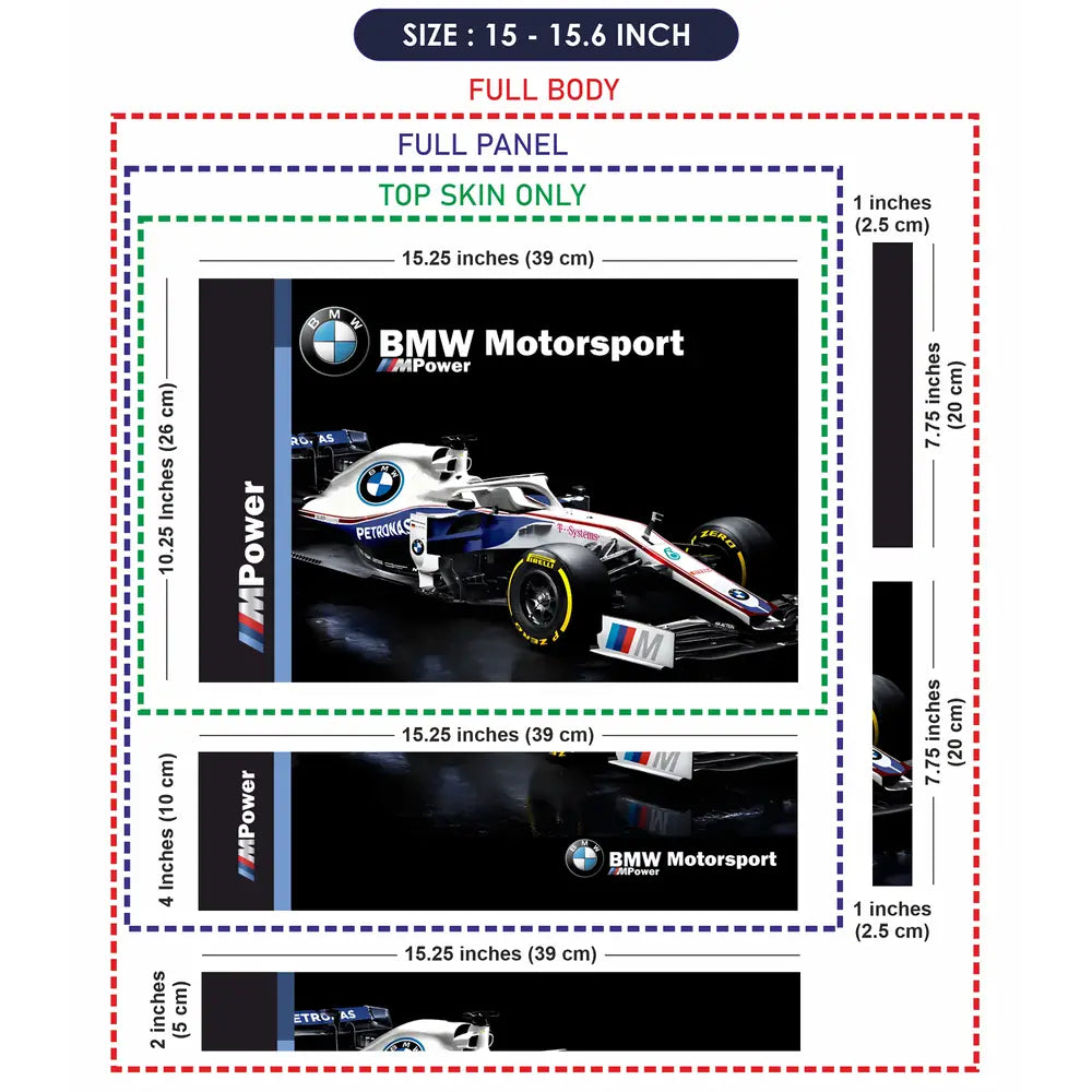 Formula One FO6 Laptop Skin - View 8